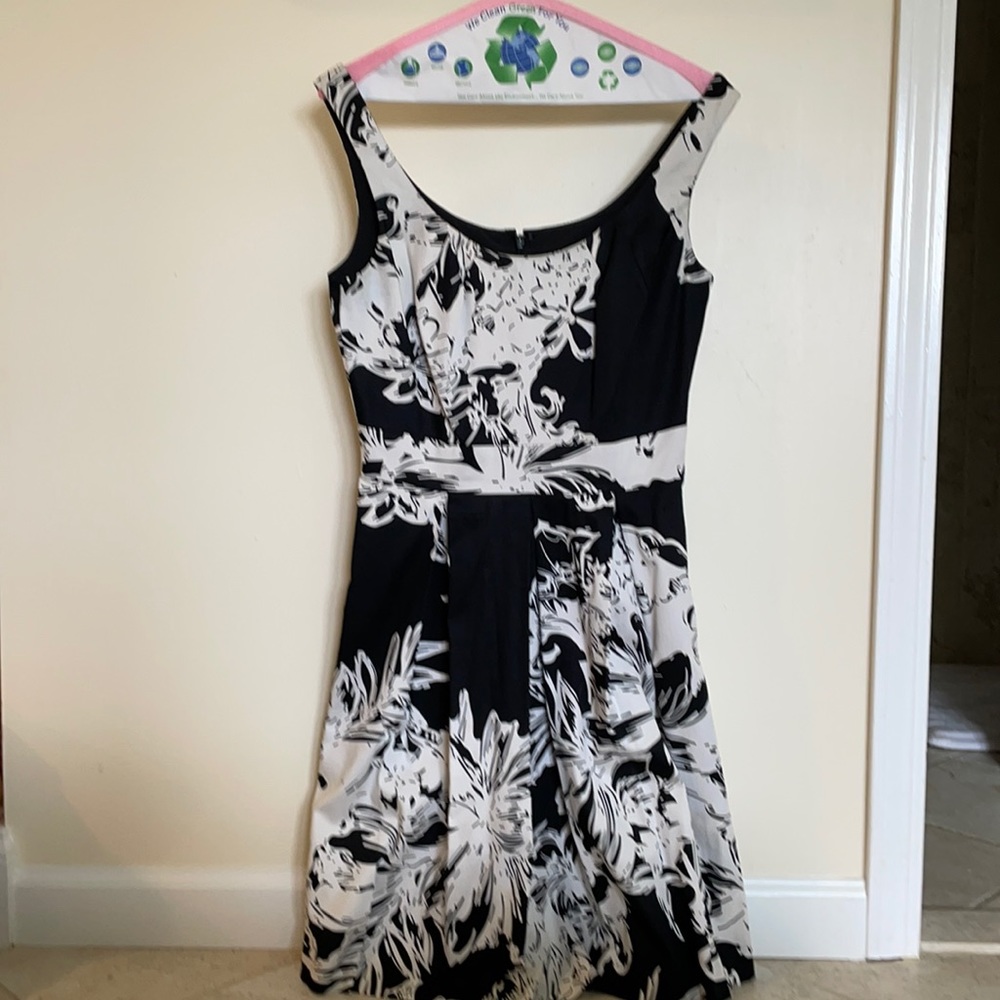 Black and White Dress